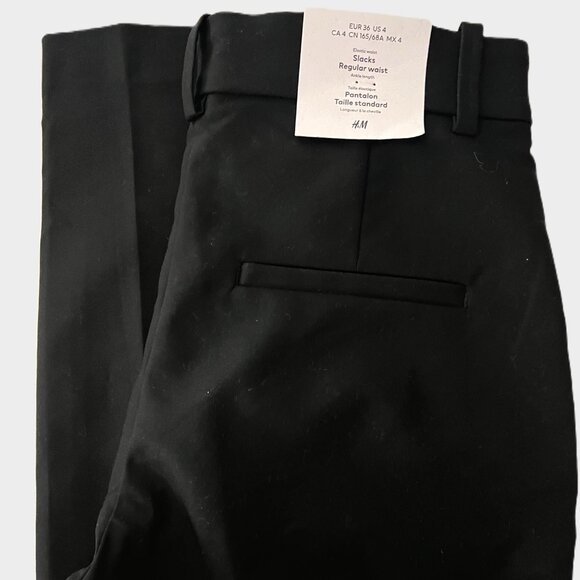 NWT H&M Black Slacks - Picture 7 of 8
